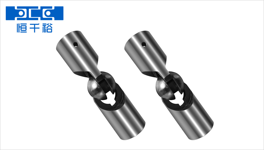 萬向節聯軸器傾斜角度相同，相互對稱!